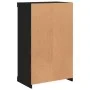 Aparador con luces LED negro 60,5x37x100 cm de , Aparadores - Ref: Foro24-836708, Precio: 75,87 €, Descuento: %