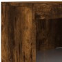 Aparador con luces LED roble ahumado 41x37x100 cm de , Aparadores - Ref: Foro24-836690, Precio: 71,29 €, Descuento: %
