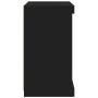 Aparador con luces LED negro 41x37x67 cm de , Aparadores - Ref: Foro24-836722, Precio: 73,04 €, Descuento: %