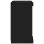 Aparador con luces LED negro 41x37x67 cm de , Aparadores - Ref: Foro24-836722, Precio: 71,86 €, Descuento: %