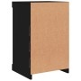 Aparador con luces LED negro 41x37x67 cm de , Aparadores - Ref: Foro24-836722, Precio: 73,04 €, Descuento: %