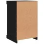 Aparador con luces LED negro 41x37x67 cm de , Aparadores - Ref: Foro24-836722, Precio: 71,86 €, Descuento: %