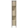 Estantería madera de ingeniería roble Sonoma 102x28x172 cm de , Librerías y estanterías - Ref: Foro24-3213658, Precio: 137,54...