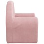 Sofá para niños felpa suave rosa de , Mobiliario para bebés y niños pequeños - Ref: Foro24-356985, Precio: 47,98 €, Descuento: %