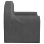 Sofá para niños felpa suave gris antracita de , Mobiliario para bebés y niños pequeños - Ref: Foro24-357006, Precio: 40,83 €,...