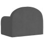 Sofá para niños felpa suave gris antracita de , Mobiliario para bebés y niños pequeños - Ref: Foro24-357006, Precio: 40,83 €,...