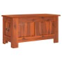 Baúl de almacenamiento con tapa madera maciza de acacia marrón de , Baúles de almacenamiento - Ref: Foro24-364914, Precio: 88...