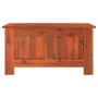 Baúl de almacenamiento con tapa madera maciza de acacia marrón de , Baúles de almacenamiento - Ref: Foro24-364914, Precio: 88...