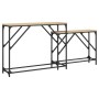 Mesas consola apilables 2 pzas madera ingeniería roble Sonoma de , Mesas auxiliares - Ref: Foro24-837803, Precio: 52,68 €, De...
