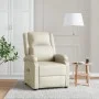 Sillón de masaje de cuero sintético crema de , Sillones de masaje eléctricos - Ref: Foro24-344182, Precio: 234,79 €, Descuent...