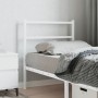 Cabecero de metal blanco 80 cm de , Cabeceros y pies de cama - Ref: Foro24-355441, Precio: 21,84 €, Descuento: %