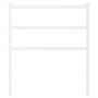 Cabecero de metal blanco 80 cm de , Cabeceros y pies de cama - Ref: Foro24-355441, Precio: 21,84 €, Descuento: %