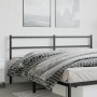 Cabecero de metal negro 200 cm de , Cabeceros y pies de cama - Ref: Foro24-355403, Precio: 32,26 €, Descuento: %