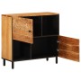 Armario auxiliar madera maciza de acacia 80x33x75 cm de , Aparadores - Ref: Foro24-356882, Precio: 165,94 €, Descuento: %