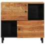 Armario auxiliar madera maciza de acacia 80x33x75 cm de , Aparadores - Ref: Foro24-356882, Precio: 165,94 €, Descuento: %