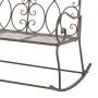 Banco de jardín metal marrón envejecido 104 cm de vidaXL, Bancos de jardín - Ref: Foro24-45437, Precio: 151,01 €, Descuento: %