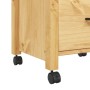 Carrito de cocina MONZA madera maciza de pino 48x40x90 cm de , Carros de cocina y comedor - Ref: Foro24-376082, Precio: 101,2...