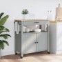 Carrito de cocina MONZA madera maciza de pino 84x40x90 cm de , Carros de cocina y comedor - Ref: Foro24-376107, Precio: 182,6...
