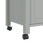 Carrito de cocina MONZA madera maciza de pino 84x40x90 cm de , Carros de cocina y comedor - Ref: Foro24-376107, Precio: 182,6...