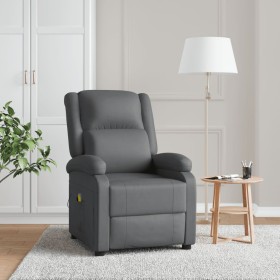 Sillón de masaje de cuero sintético gris antracita de , Sillones de masaje eléctricos - Ref: Foro24-348464, Precio: 236,76 €,...