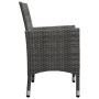 Juego de comedor de jardín de 5 piezas gris de , Conjuntos de jardín - Ref: Foro24-3068744, Precio: 287,74 €, Descuento: %