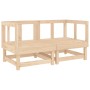 Juego de muebles de jardín 6 piezas madera maciza de pino de , Conjuntos de jardín - Ref: Foro24-3186445, Precio: 285,37 €, D...
