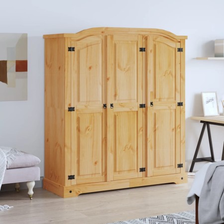 Armario madera de pino Mexicano estilo Corona 3 Puertas de , Armarios roperos - Ref: Foro24-243733, Precio: 560,35 €, Descuen...