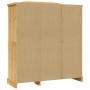 Armario madera de pino Mexicano estilo Corona 3 Puertas de , Armarios roperos - Ref: Foro24-243733, Precio: 560,35 €, Descuen...