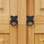 Armario madera de pino Mexicano estilo Corona 3 Puertas de , Armarios roperos - Ref: Foro24-243733, Precio: 560,35 €, Descuen...