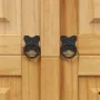 Armario madera de pino Mexicano estilo Corona 3 Puertas de , Armarios roperos - Ref: Foro24-243733, Precio: 546,53 €, Descuen...