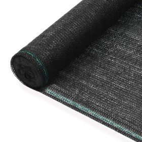 Toldo para pista de tenis HDPE 1,2x100 m negro de vidaXL, Redes de tenis - Ref: Foro24-45263, Precio: 69,48 €, Descuento: %