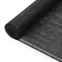 Toldo para pista de tenis HDPE 1,2x100 m negro de vidaXL, Redes de tenis - Ref: Foro24-45263, Precio: 69,48 €, Descuento: %
