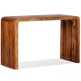 Aparador/escritorio madera maciza de sheesham marrón de , Escritorios - Ref: Foro24-244356, Precio: 369,21 €, Descuento: %