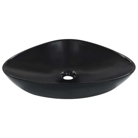Washbasin 58.5x39x14 cm black ceramic by vidaXL, Sinks - Ref: Foro24-143902, Price: 74,71 €, Discount: %