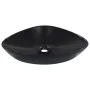 Washbasin 58.5x39x14 cm black ceramic by vidaXL, Sinks - Ref: Foro24-143902, Price: 74,71 €, Discount: %