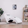 Diván de masaje con almohada de cuero sintético blanco de , Divanes - Ref: Foro24-281345, Precio: 268,06 €, Descuento: %