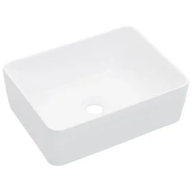 Lavabo 40x30x13 cm cerámica blanco de vidaXL, Lavabos - Ref: Foro24-143919, Precio: 73,35 €, Descuento: %