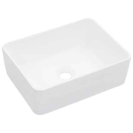 Lavabo 40x30x13 cm cerámica blanco de vidaXL, Lavabos - Ref: Foro24-143919, Precio: 75,00 €, Descuento: %