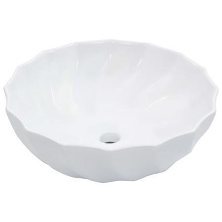 Lavabo 46x17 cm cerámica blanco de vidaXL, Lavabos - Ref: Foro24-143921, Precio: 71,29 €, Descuento: %