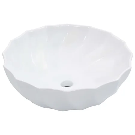 Weißes Keramikwaschbecken 46x17 cm von vidaXL, Sinkt - Ref: Foro24-143921, Preis: 64,88 €, Rabatt: %