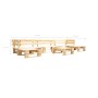 Juego de muebles de palets de jardín 6 piezas madera natural de , Conjuntos de jardín - Ref: Foro24-277498, Precio: 372,24 €,...