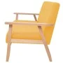 Juego de sofás de 3 piezas tela amarillo de , Sofás - Ref: Foro24-279147, Precio: 502,74 €, Descuento: %