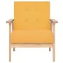 Juego de sofás de 3 piezas tela amarillo de , Sofás - Ref: Foro24-279147, Precio: 502,74 €, Descuento: %