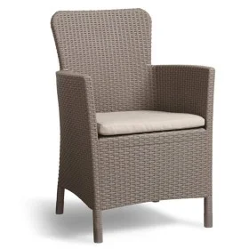 Keter Silla de jardín Miami color capuchino 216833 de , Sillas de jardín - Ref: Foro24-409078, Precio: 91,92 €, Descuento: %