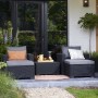 Allibert Otomana de jardín California gris de , Sofás modulares de exterior - Ref: Foro24-444966, Precio: 113,36 €, Descuento: %