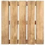 Baldosas de porche 6 unidades madera marrón 50x50 cm de vidaXL, Suelos y moquetas - Ref: Foro24-44947, Precio: 68,97 €, Descu...