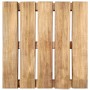 Baldosas de porche 6 unidades madera marrón 50x50 cm de vidaXL, Suelos y moquetas - Ref: Foro24-44947, Precio: 70,13 €, Descu...