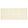 Sillas de jardín 2 uds con cojines crema madera maciza de teca de , Sillas de jardín - Ref: Foro24-3062378, Precio: 284,08 €,...