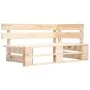 Corner sofa made of impregnated pine wood garden pallets by , Modular outdoor sofas - Ref: Foro24-3066606, Price: 121,70 €, D...