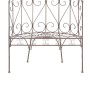 Banco de jardín metal marrón envejecido 95 cm de vidaXL, Bancos de jardín - Ref: Foro24-45433, Precio: 259,07 €, Descuento: %